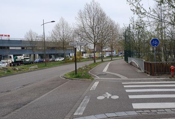 Avenue du Rhin à Strasbourg