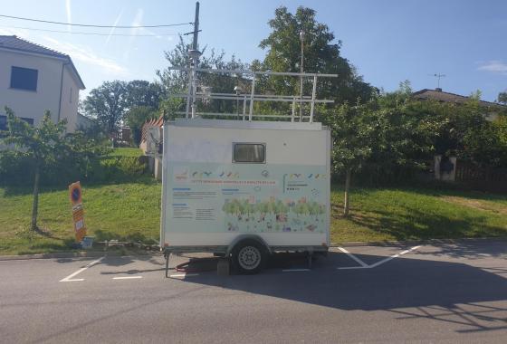 Unité mobile installée à Toul