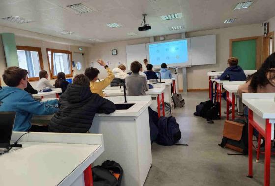 Intervention collège Notre Dame Saint-Joseph Epinal