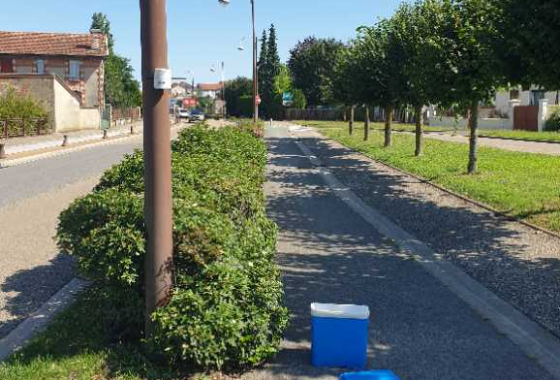 Tube passif rue du Général de Gaulle à Vitry-Le-François