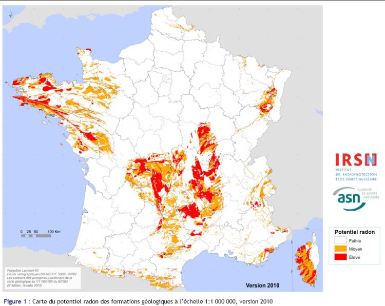 potentiel radon