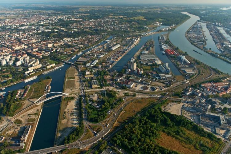 Site pilote ATMO-IDEE Port Autonome de Strasbourg