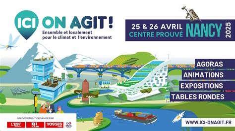 Affiche "Ici on agit"