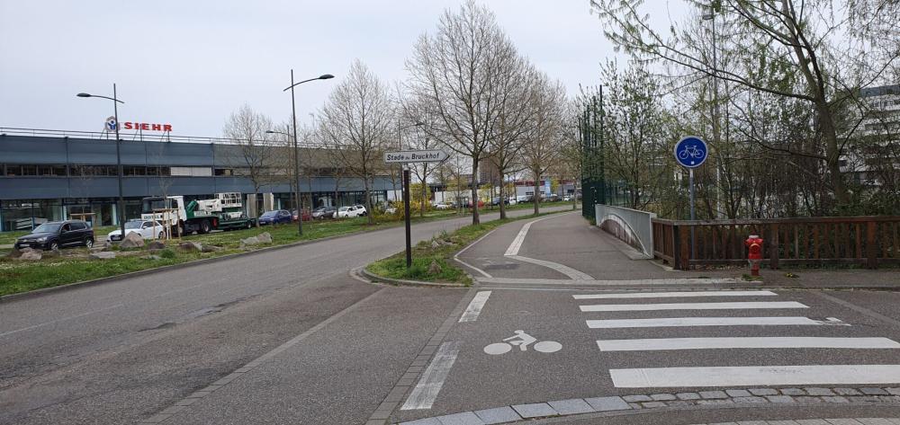 Avenue du Rhin à Strasbourg