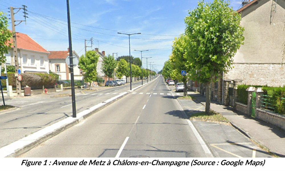 Avenue de Metz Châlons en Champagne