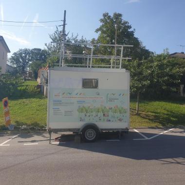 Unité mobile installée à Toul