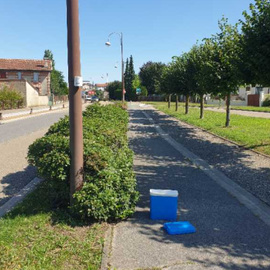 Tube passif rue du Général de Gaulle à Vitry-Le-François