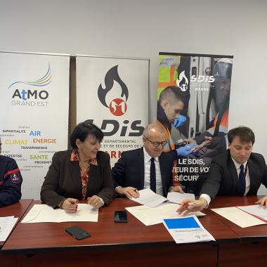 Signature de la convention de partenariat 